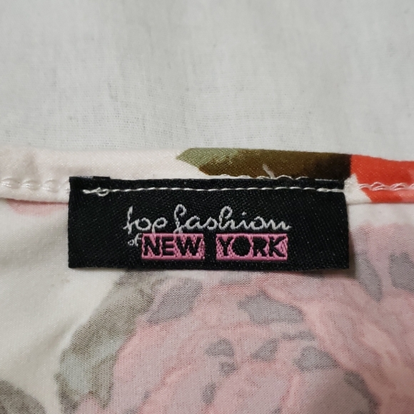 Top Fashion New York Floral Blouse - Picture 8 of 8